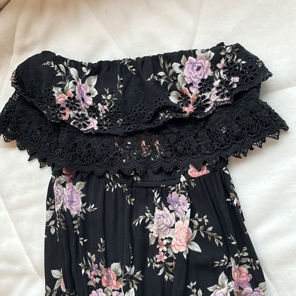 AMERICAN EAGLE Strapless Long Dress